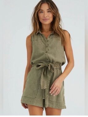 Bella Dahl Linen Shirt in Taupe